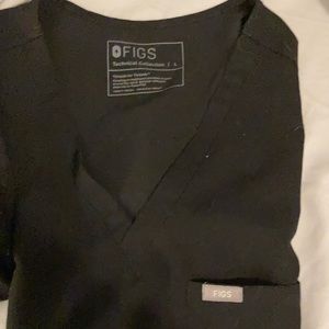 Black Figs Top and joggers size large - WORN A FEW TIMES scrubs